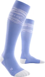 CEP Damen Animal Compression Socks / Grau