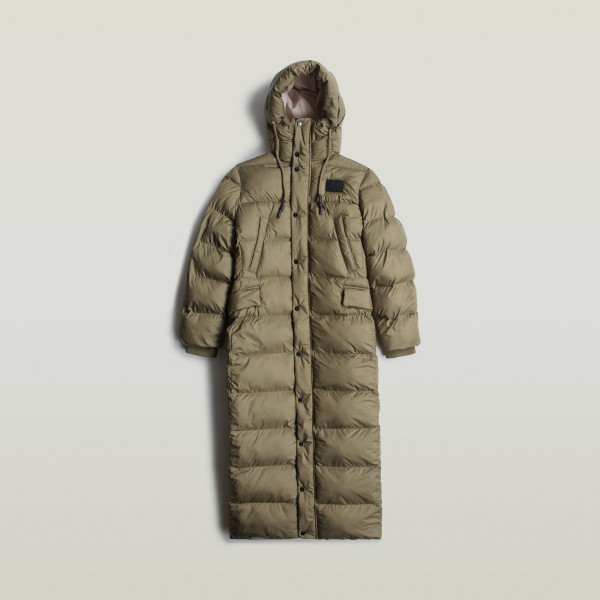 Damen Puffer-Jacket Lang