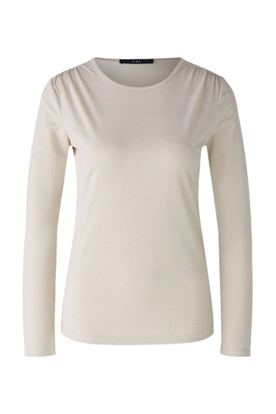 Damen Langarmshirt Viskose-Glanzmischung