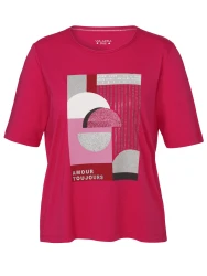 Curvy T-Shirt / Pink