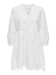 Damen Kleid ONLJADA / Weiß