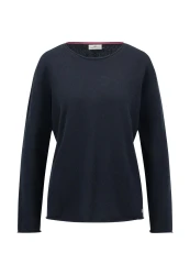 Damen Pullover / dunkelblau