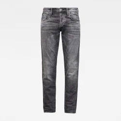 Herren Jeans 3301 Regular Tapered / Grau