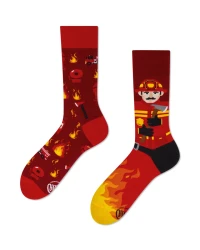 Socken The Fireman / Mehrfarbig