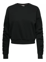 Damen Sweatshirt ONLFINA L/S / Schwarz