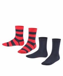 Socken Happy Stripe 2-Pack / Blau
