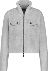 Damen Strickjacke, silver grey / Grau