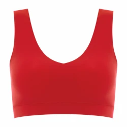 Bustier mit Soft Cups / rot