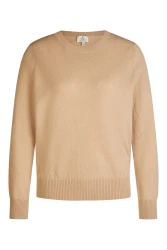 Damen Cashmere Pullover / Beige