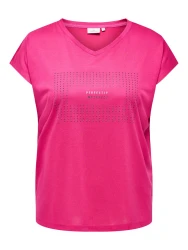 Curvy T-Shirt CARALEXIA LIFE / Pink