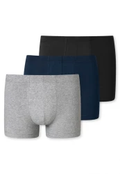 Herren 3Pack Shorts / Grau