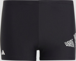 Kinder Badehose 3 BAR LOG BOXER / Schwarz