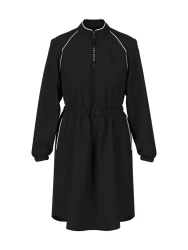 Kleid mit Steck-Schließe / Schwarz