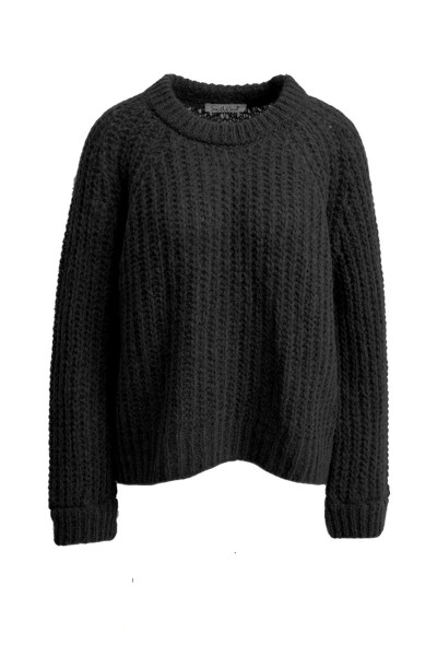 Damen Strickpullover Hairy Raglan