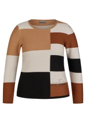 Damen Strickpullover Natural Glow / Braun