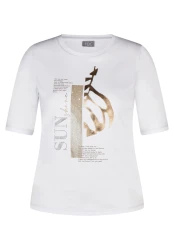 Damen T-Shirt Sunset Bay / Weiß