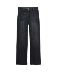 Damen Jeans Carie french / Schwarz