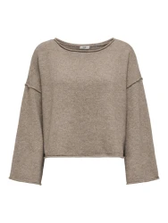 Damen Strickpullover JDYRUE / Braun