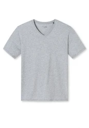 T-shirt V-Ausschnitt / Grau