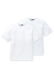 Herren 2er-Pack T-Shirt / Weiß