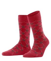 Damen Socken Sweet Ribbon / Rot