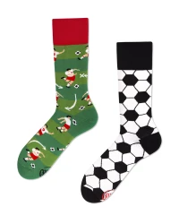 Socken Footballfan / Mehrfarbig