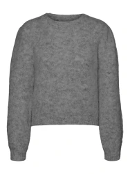 Damen Strickpullover VMNOVAH / Grau