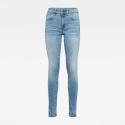 Damen High Skinny Jeans / Blau