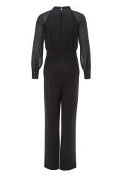 Damen Jumpsuit / Schwarz