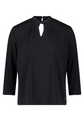 Damen Langarmshirt / Schwarz