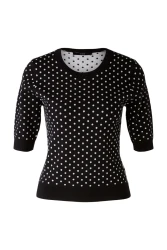 Damen Strickpullover / Schwarz