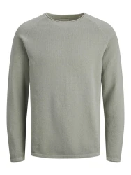 Herren Strickpullover JJEHILL / Grau