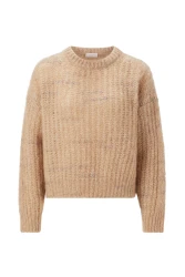 Damen Strickpullover / Beige