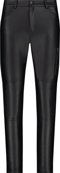 Damen Hose Lederoptik