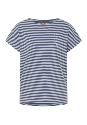 Damen T-Shirt mit Streifen Selma / Blau