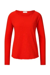 Damen Basic Shirt / Rot