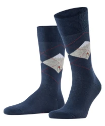 Herren Socken Winter Wonderland / Blau