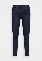 Damen High Rise Super Skinny Jeans / Dunkelblau
