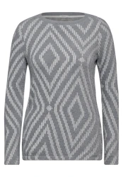 Damen Langarmshirt / Grau