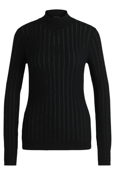 Damen Pullover mit Stehkragen