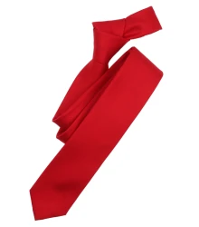 Gewebt Krawatte uni 001040 / Rot