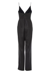 Damen Jumpsuit / Schwarz