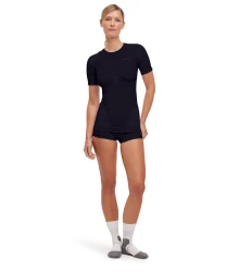 Damen Sportshirt / Schwarz