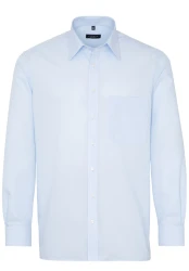 Original Shirt Popeline Langarm / Blau