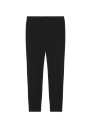 Damen Jerseyhose Slim / Schwarz