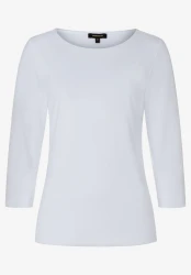 Damen Langarmshirt / Weiß