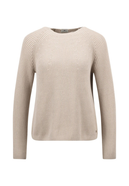 Damen Pullover Rippstruktur