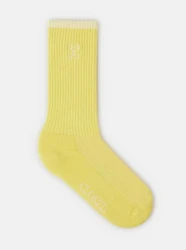 Socken mit Logo / Gelb