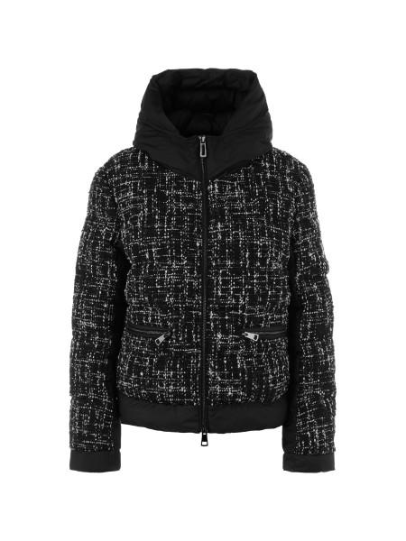 Damen Puffer-Jacke im Inkjet-Dessin