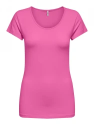 Damen T-Shirt ONLLIVE / pink